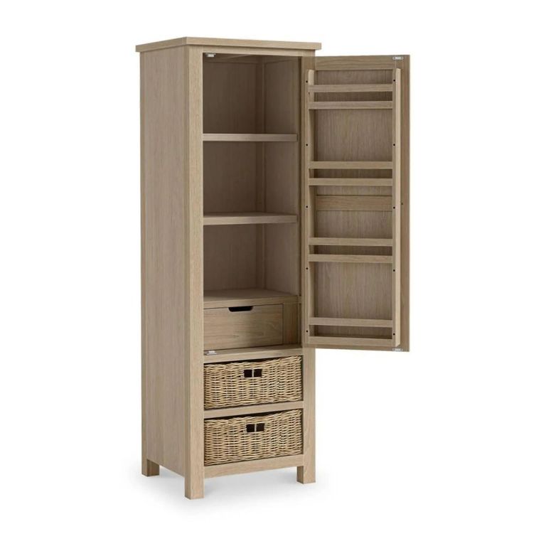 Modern Country Oak - Larder Unit - 1 Door