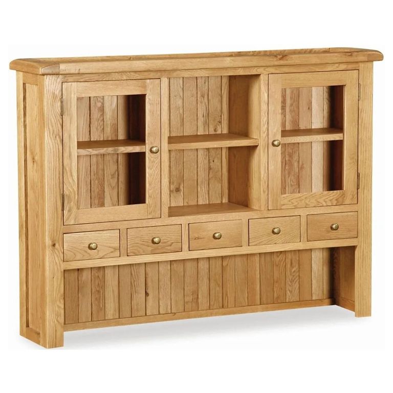 Salisbury Premium Large Hutch - Oak
