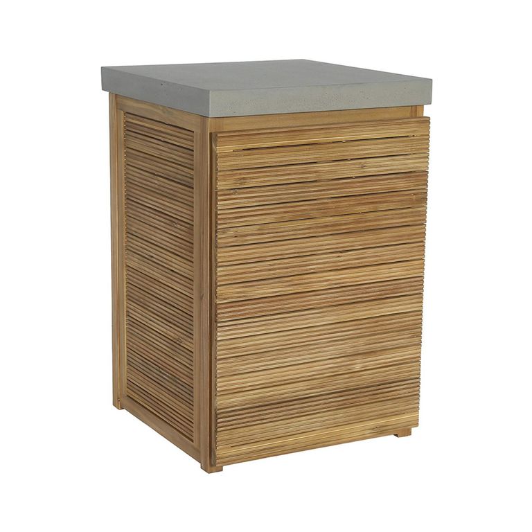 New Bali Outdoor Kitchen Storage Unit - Single - Concrete Top