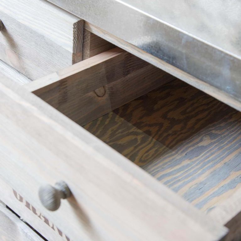 Aldsworth Potting Table Natural Wood