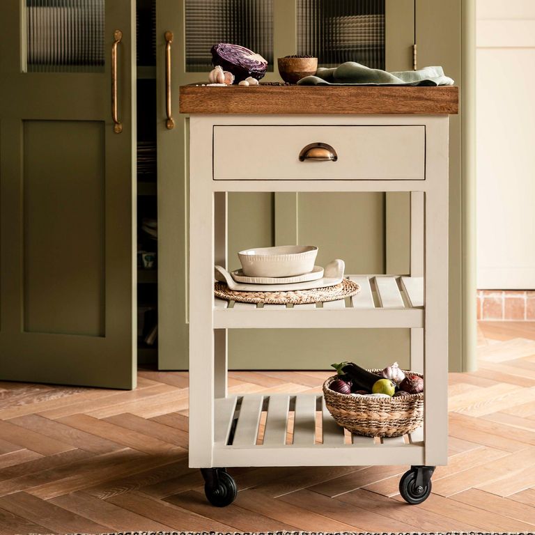 Walcote Butchers Block Clay Wood