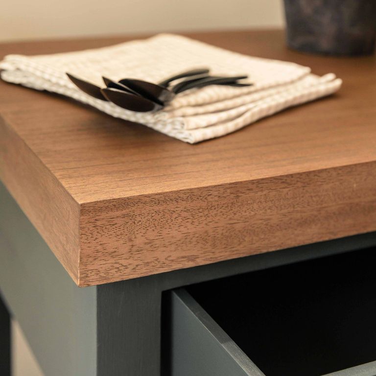 Walcote Butchers Block Forest Green Wood