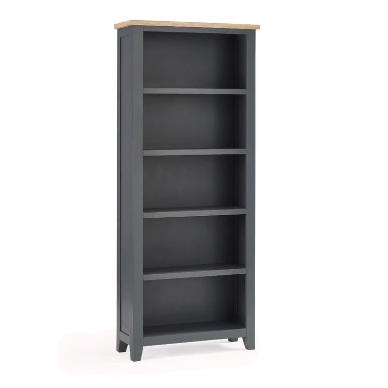 Bordeaux Tall Bookcase - Grey