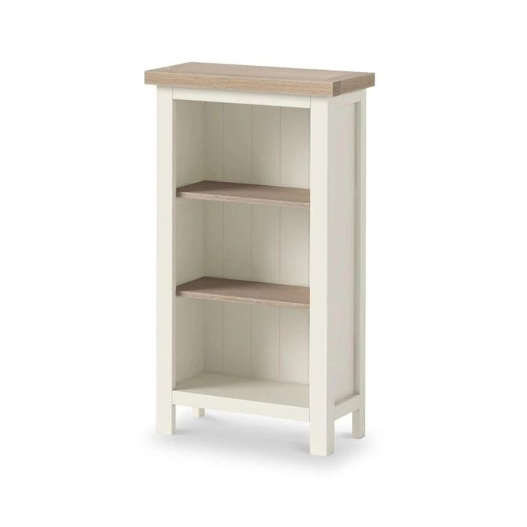 Modern Bookcase - Small - White Painted