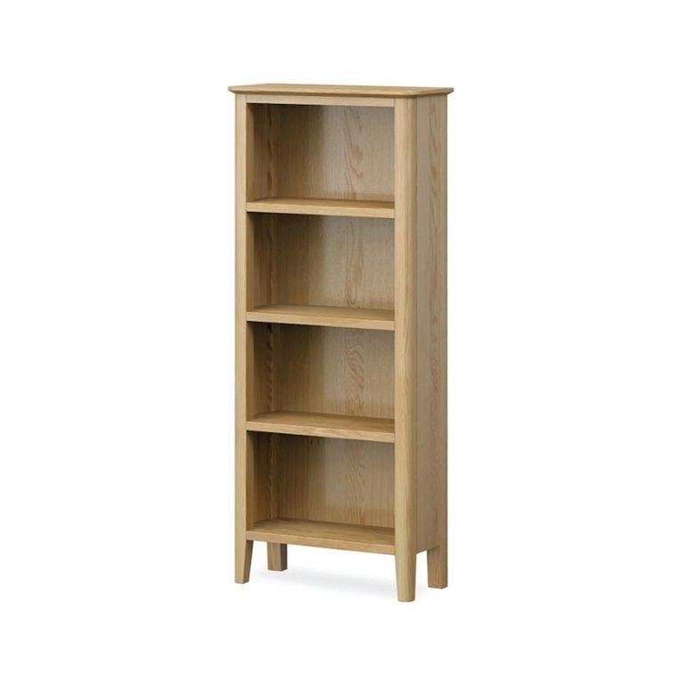 Bath Bookcase - Narrow - Oak