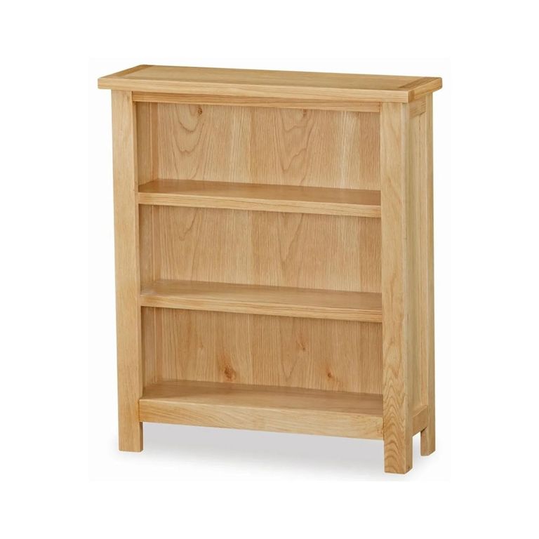 New Trinity Bookcase - Low - Natural Oak