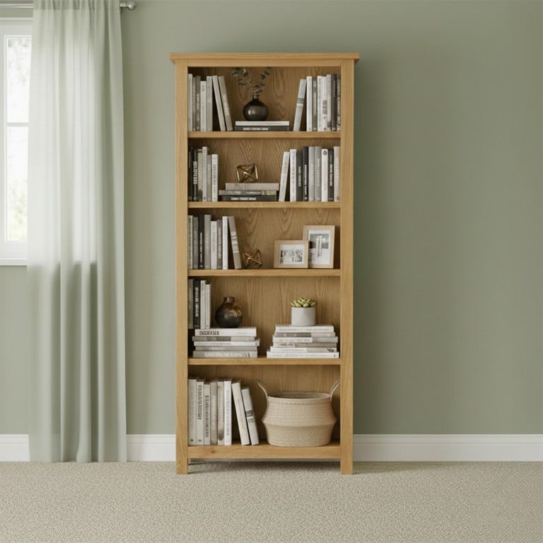 New Trinity Bookcase - Large - Natural Oak