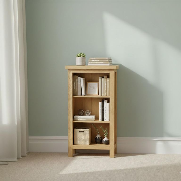 New Trinity Bookcase - Small - Natural Oak