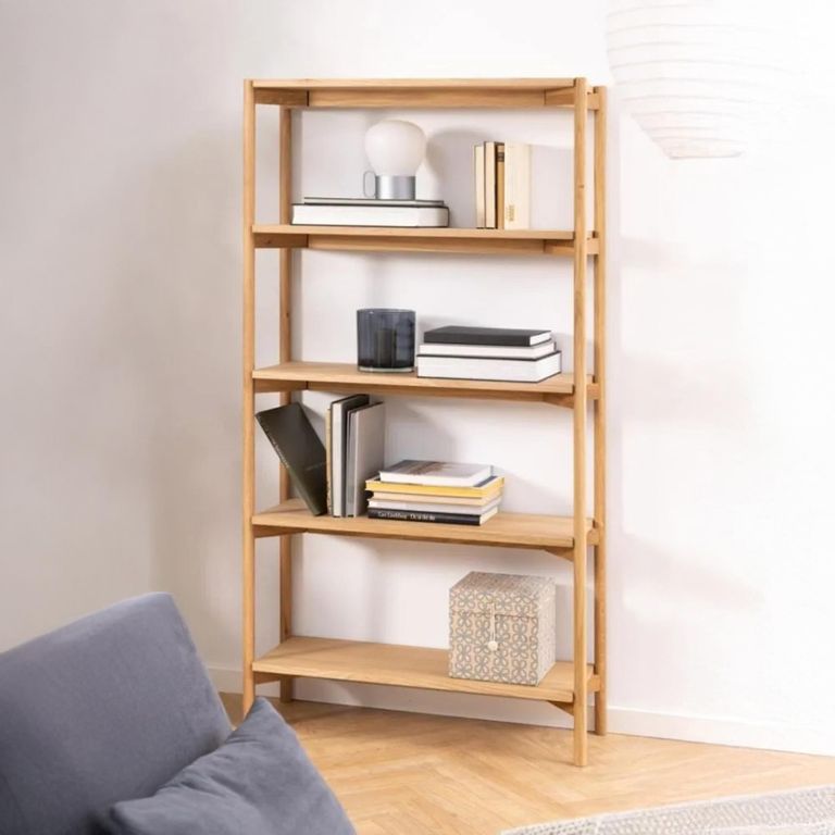 Braidwood Bookcase - Open - Tall - Oak