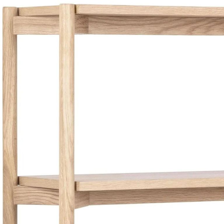 Braidwood Bookcase - Open - Tall - White Oak