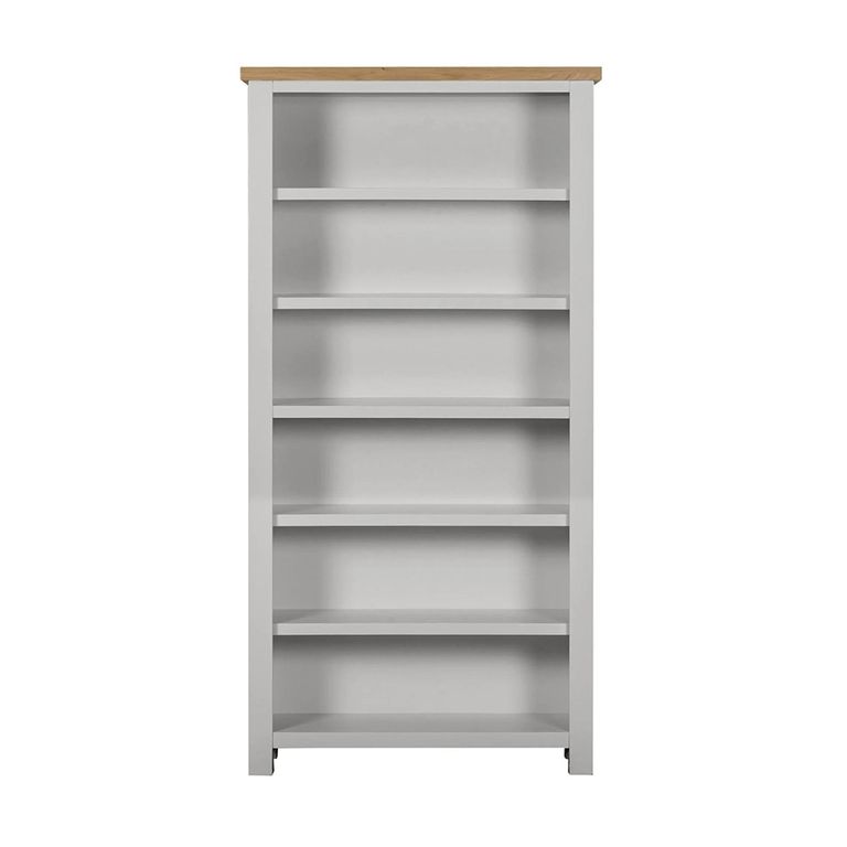 Lundy Bookcase - Tall - Grey Painted