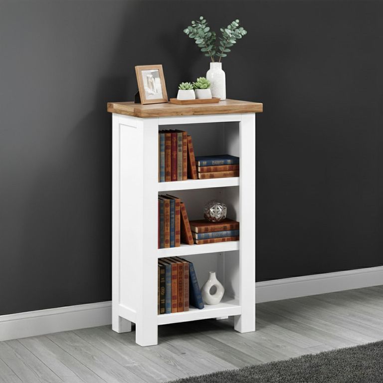Lundy Bookcase - Small - White Painted