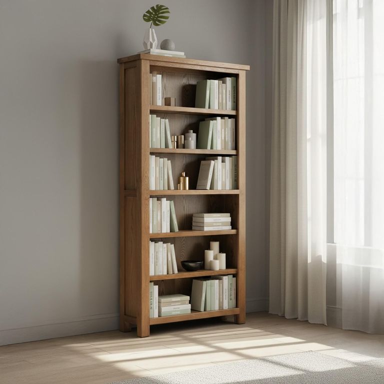 Original Bookcase - Tall - Rustic Oak