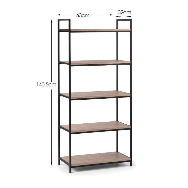 Tribeca Tall Bookcase - Oak