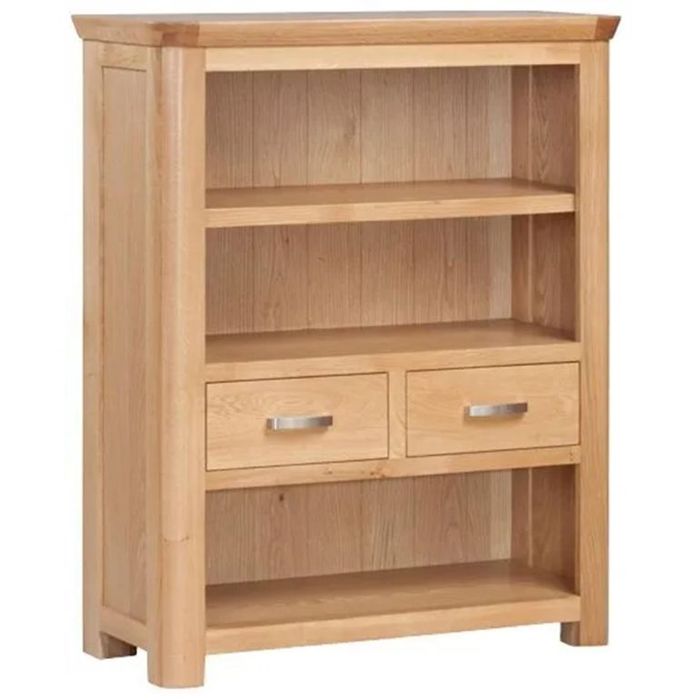 Treviso Low Bookcase - Oak