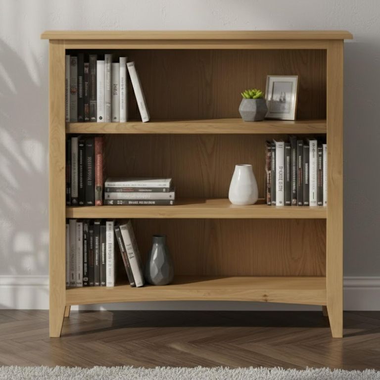 Kilkenny Low Bookcase - Oak