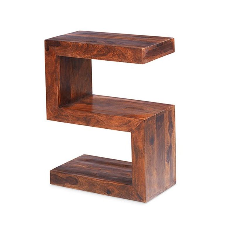 Cube Sheesham S Shaped Unit