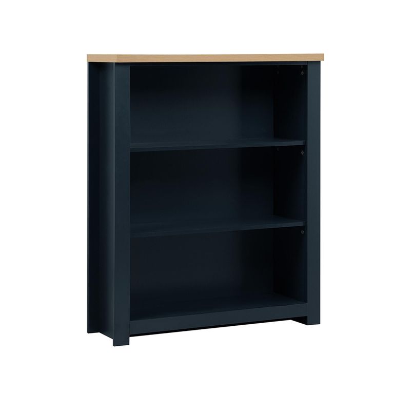 Highgate Bookshelf - 3 Tier - Navy Blue Painted