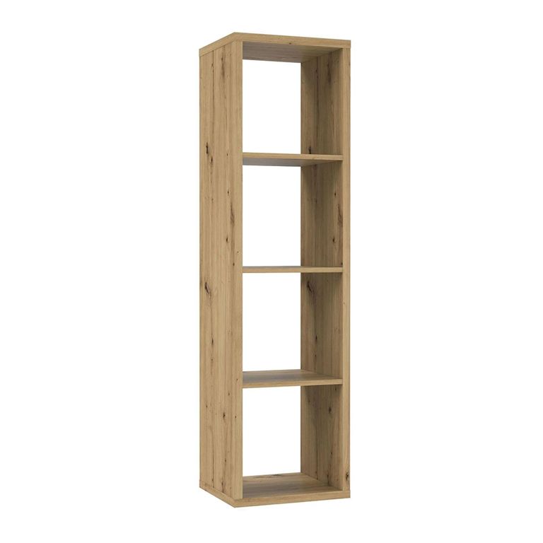 Mauro Shelving Unit - 4 Open - Artisan Oak