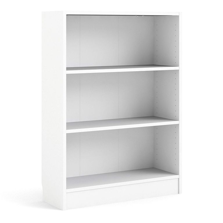 Basic Bookcase - 79cm - White
