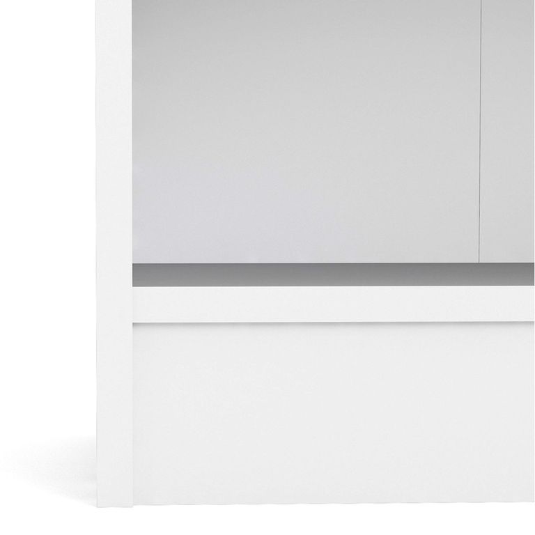 Basic Bookcase - 79cm - White