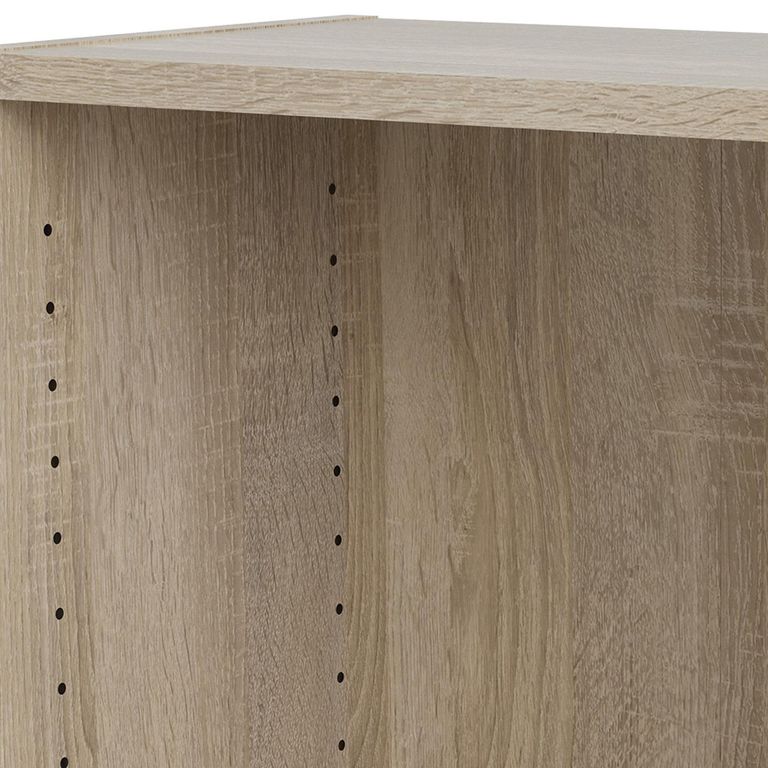 Basic Bookcase - Wide - Oak