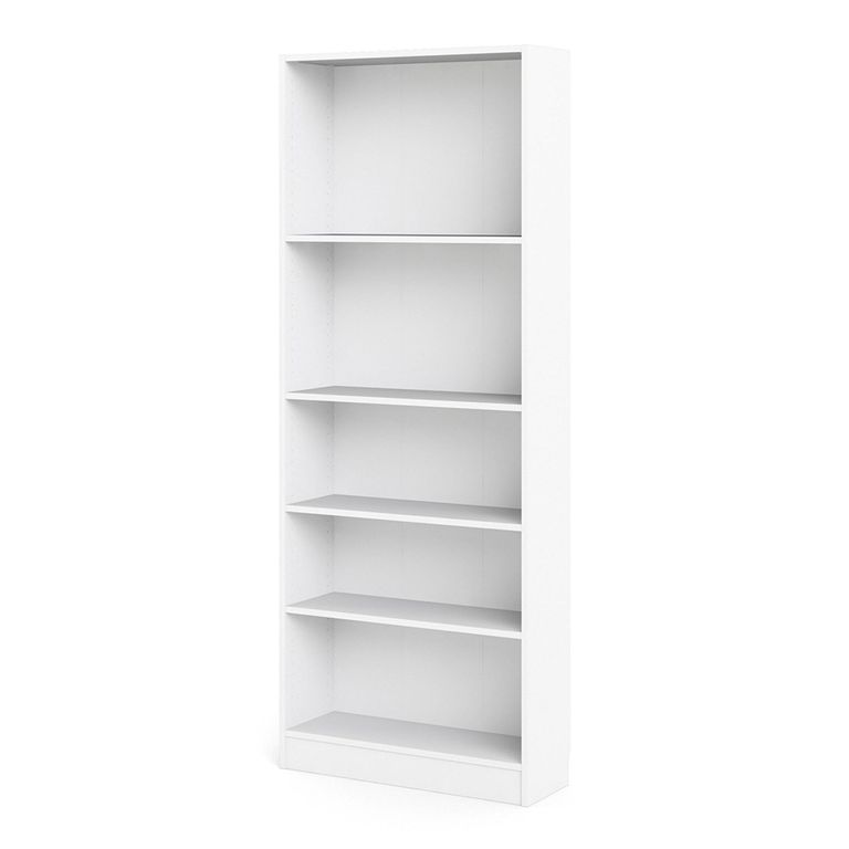 Basic Bookcase - Wide - White