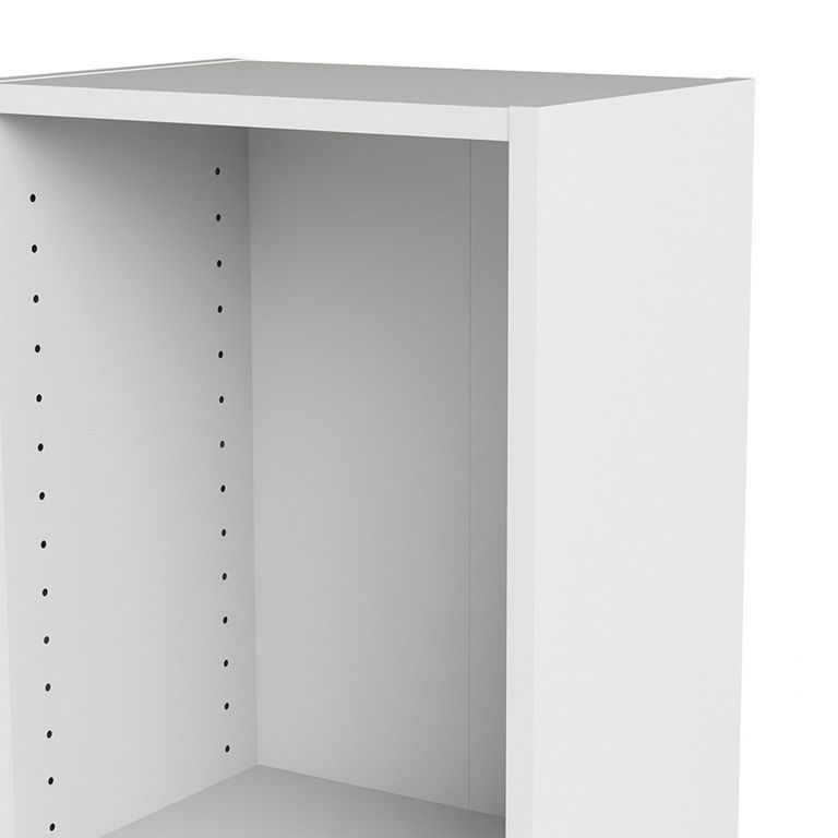 Basic Bookcase - Wide - White