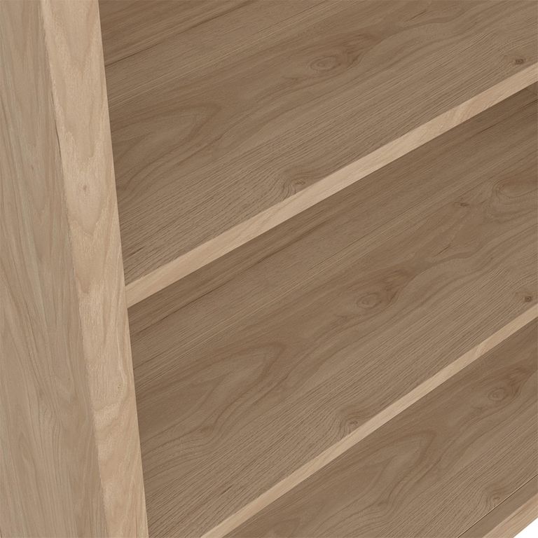 Barcelona Bookcase - Jackson Hickory Oak