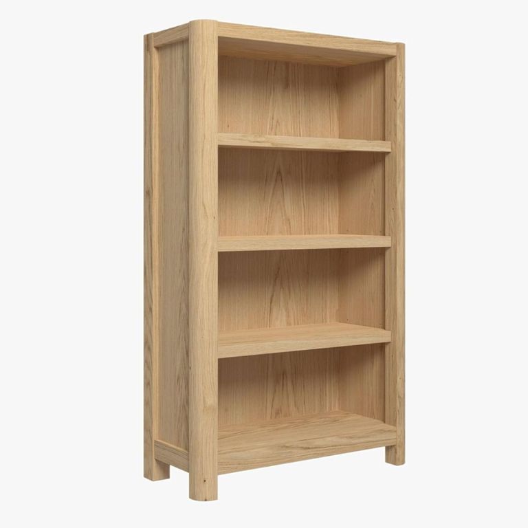 Stockholm Bookcase - Low - Oak