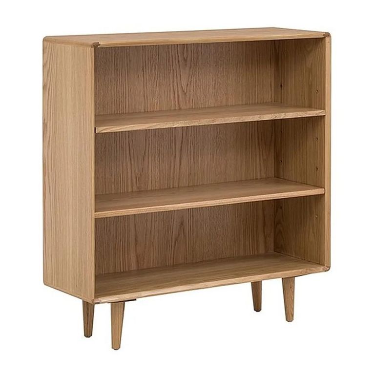 Jenson Oak Bookcase - Low