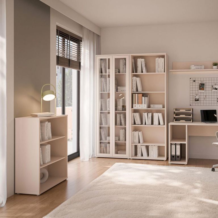 Alice Springs Bookcase - Low - Sand
