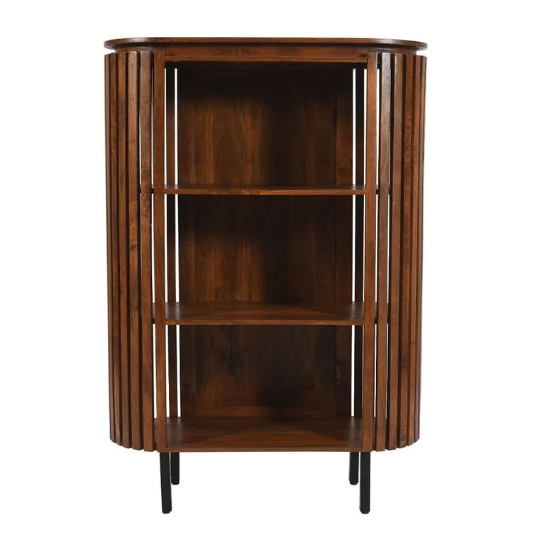 Slatted Bookcase - Slatted - Mango Wood