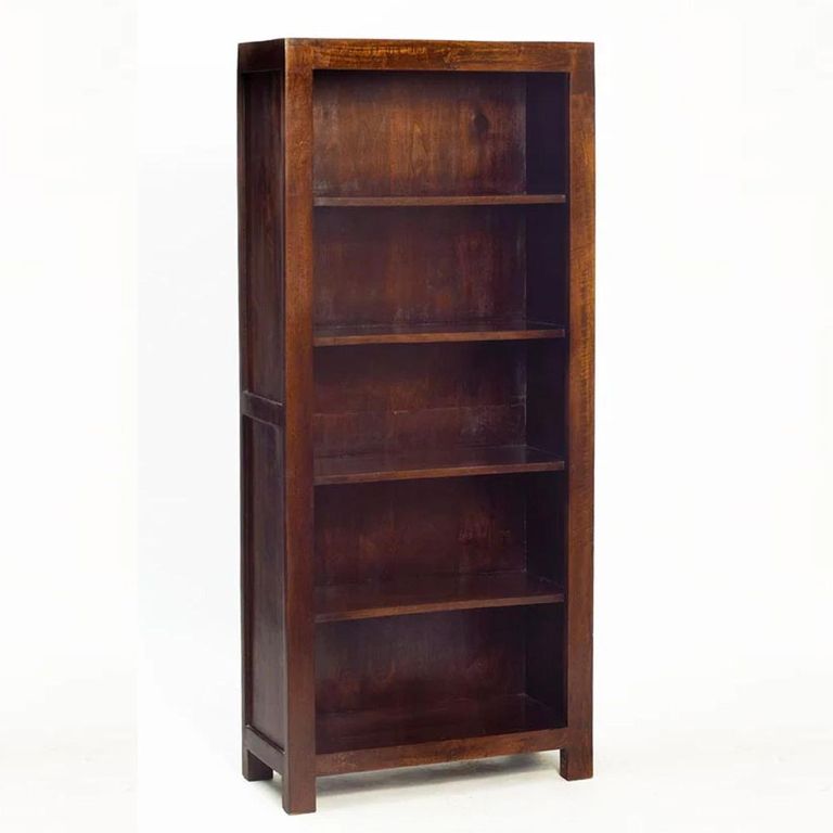 Dakota Bookcase - Dark Mango Wood