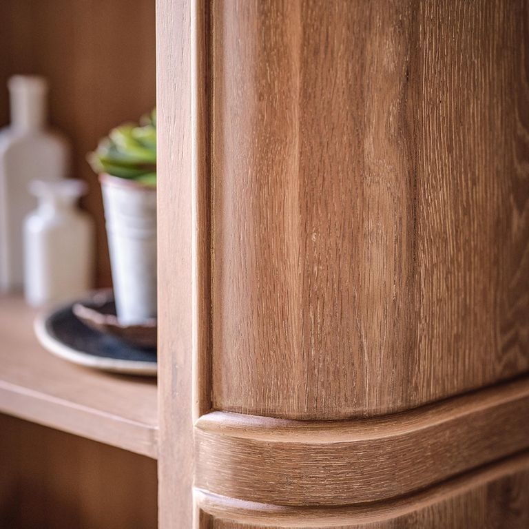 Cannes Bookcase - 1 Drawer - Timber Wood