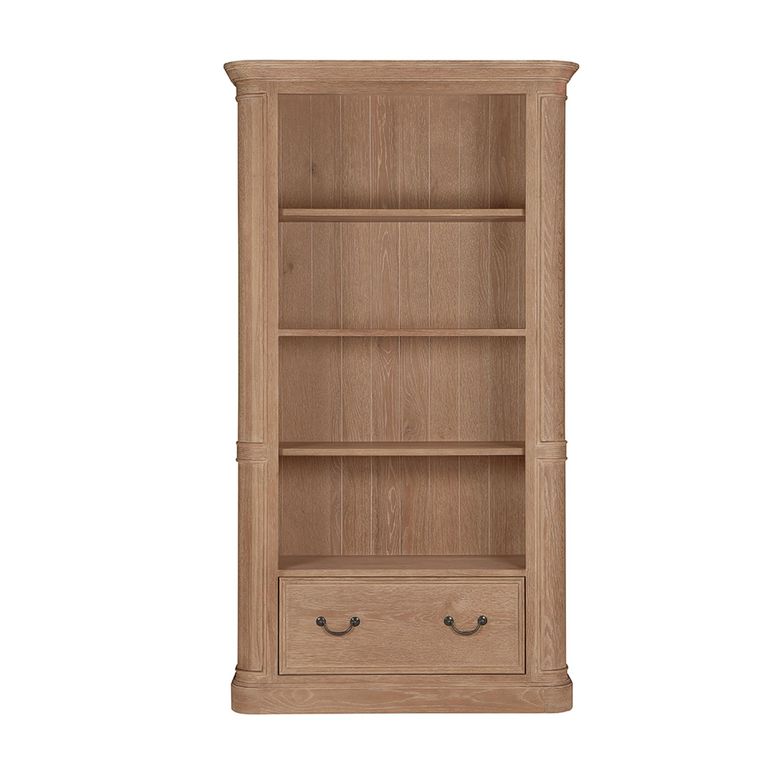 Cannes Bookcase - 1 Drawer - Timber Wood