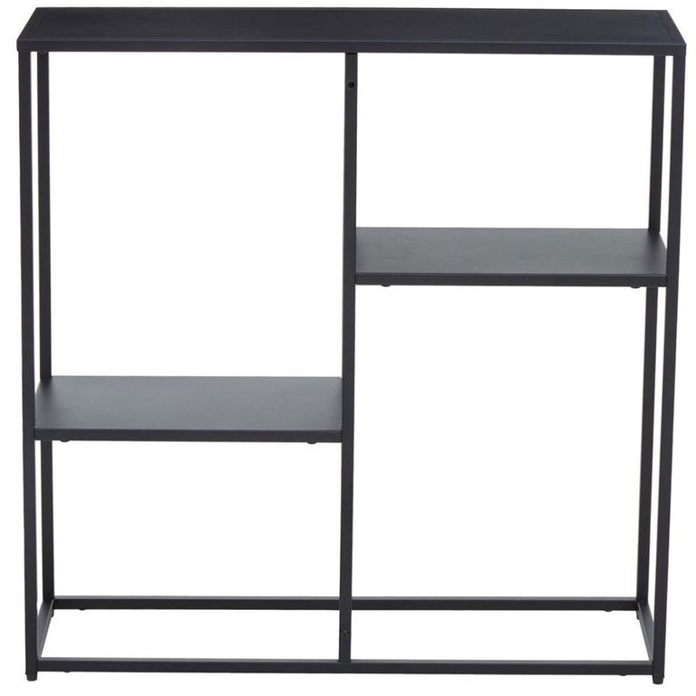 Acero Metal Shelving Unit - Black