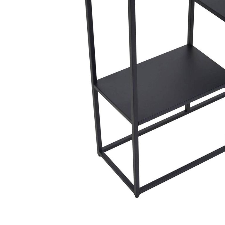 Acero Metal Shelving Unit - Black