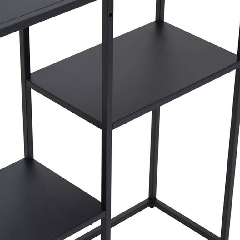 Acero Metal Shelving Unit - Black