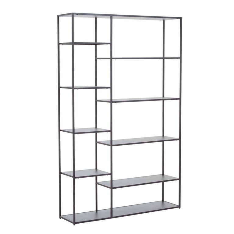 Acero Metal Multi Shelf Unit - Grey