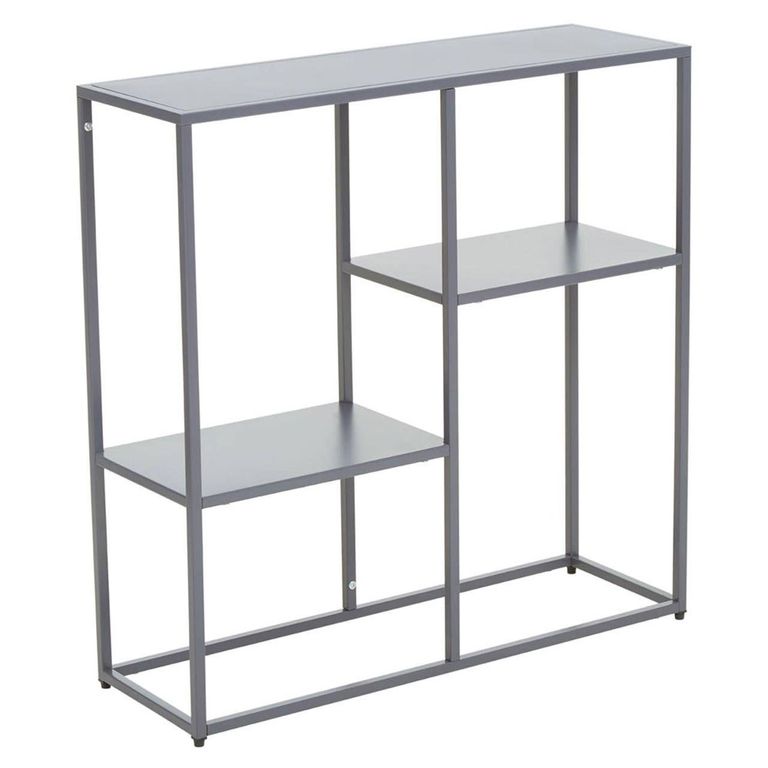 Acero Metal Shelving Unit - Grey