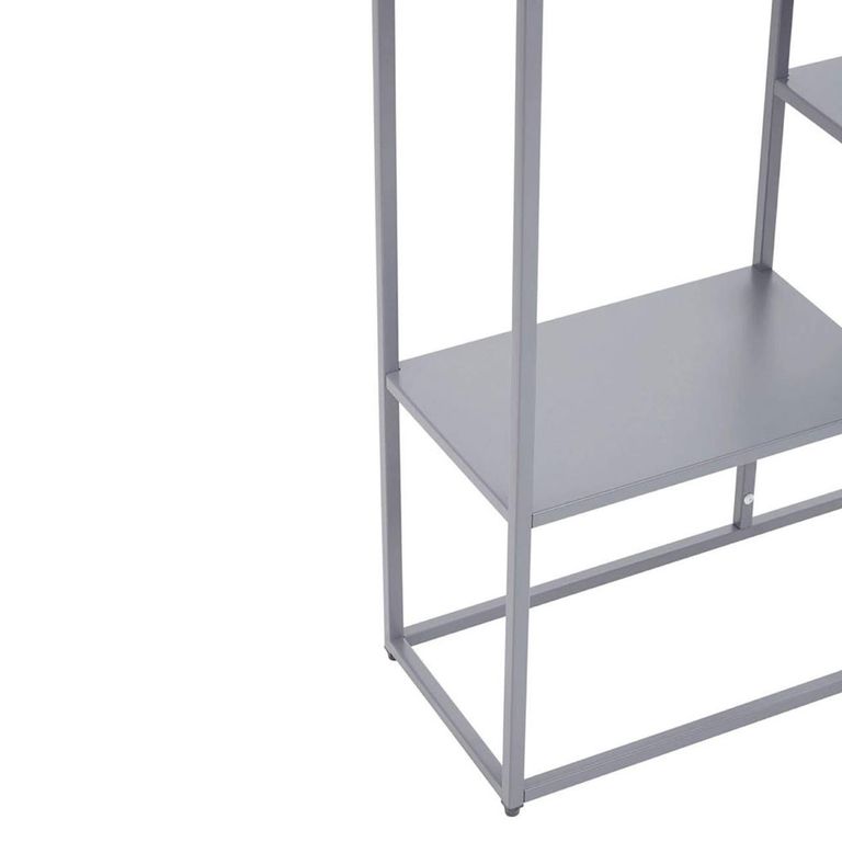 Acero Metal Shelving Unit - Grey