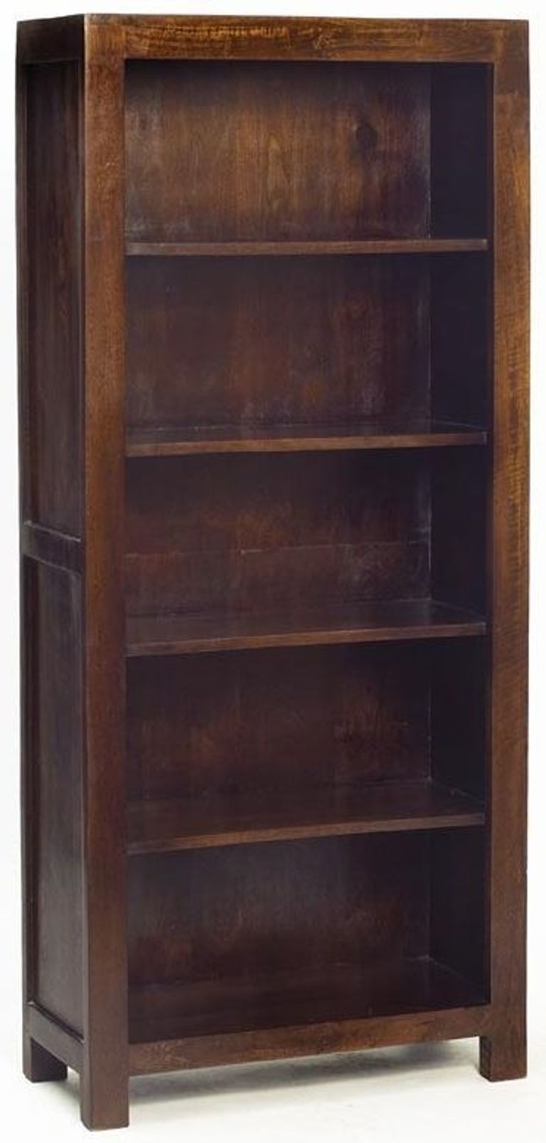 Ajmer Dark Mango Wood Bookcase