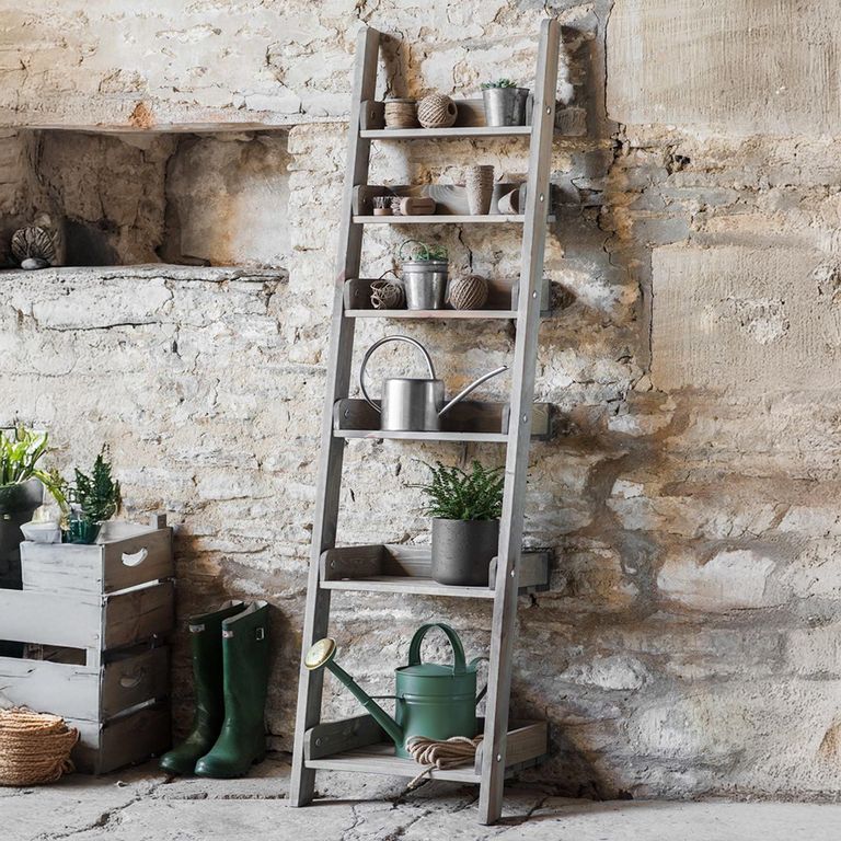 Aldsworth Shelf Ladder Small Natural Wood