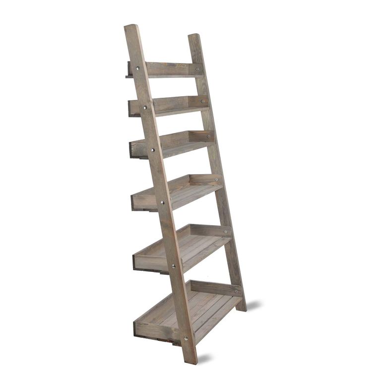Aldsworth Shelf Ladder Wide Natural Wood