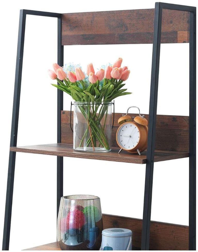 Alpena Rustic Oak Open Shelving Unit