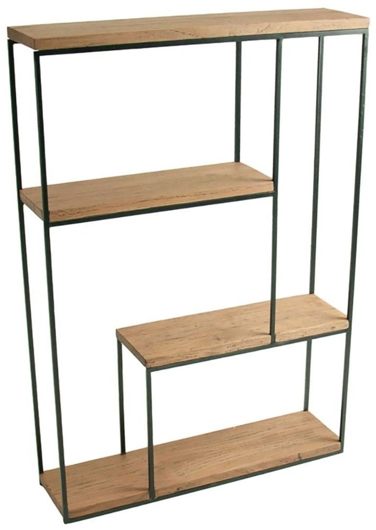 Bastia Teak Wood Open Shelving Unit