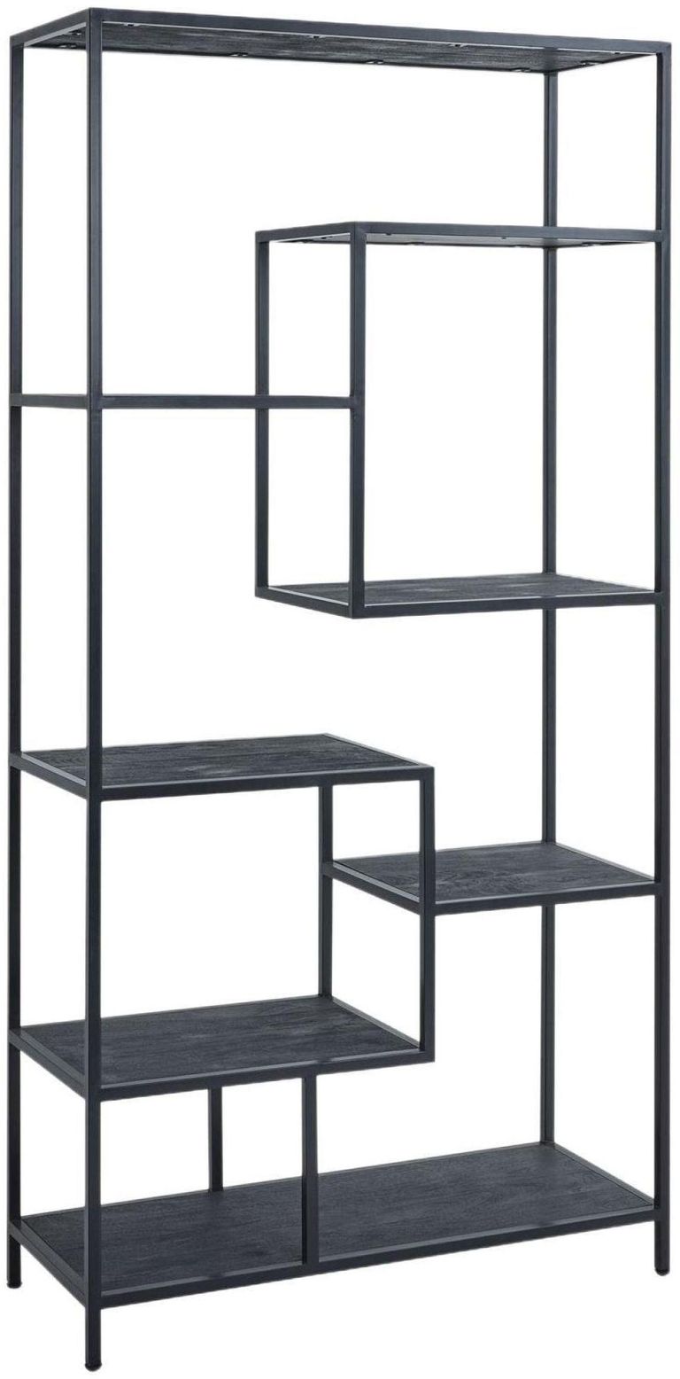 Black Metal Large Multi Shelf Unit