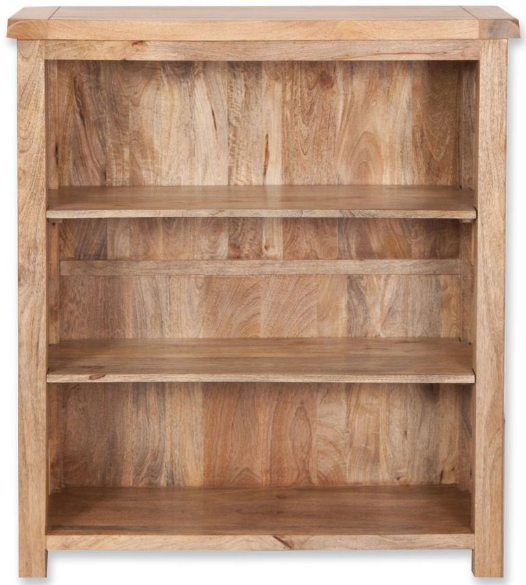 Bombay Solid Mango Wood Low Bookcase
