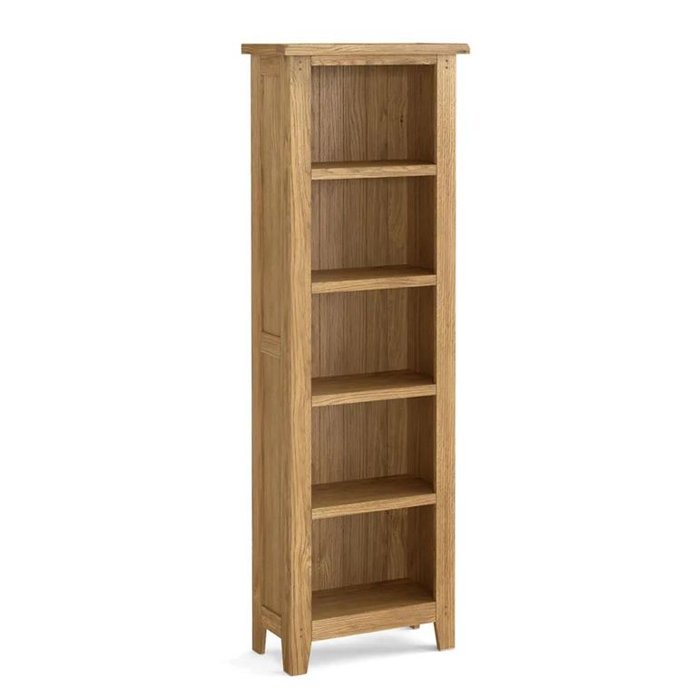 Burford Slim Bookcase - Oak